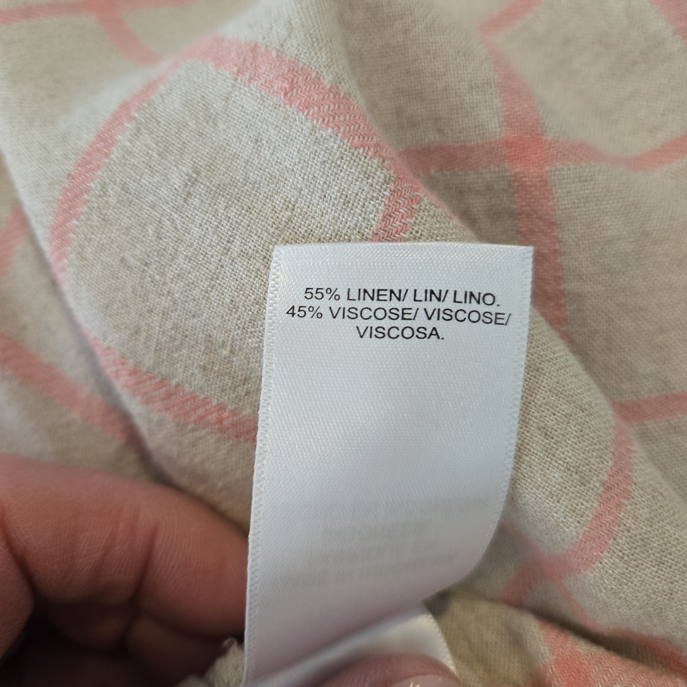 Lucky Brand Pink and Cream Plaid Tank Top - Picture 6 of 6